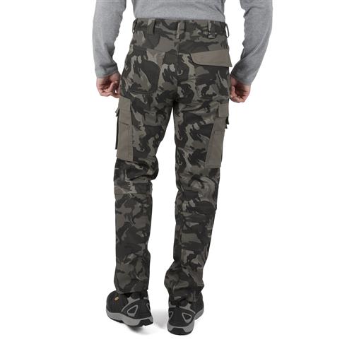 DURADRIVE MEN'S COMPASS CONVERTIBLE CARGO PANTS RED LABEL- CAMO